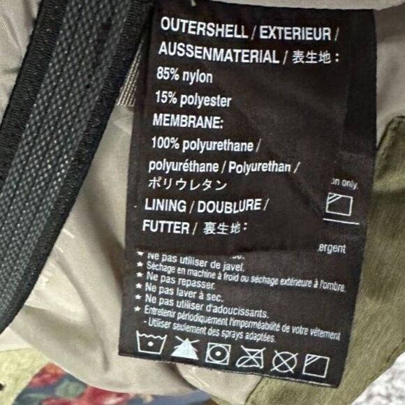 Burton Snowboard Women's Cut Olive Green Insulated Vented Ski Jacket Size S - Picture 12 of 13